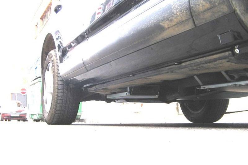 Side Steps for Hi-Lift jack VW Touareg V6 2005 - 