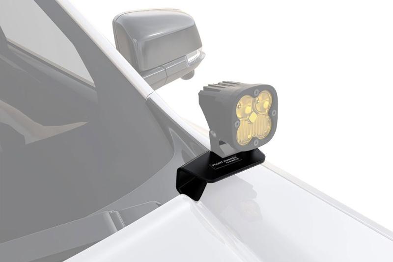 Ditch Mount A-Pillar Light Brackets Ford Ranger T6 (2019-2022)  - Make sure your Ford Ranger T6 can host a small antenna or spotlight with this pair of Ditch Mount A-Pillar Light Brackets. Great for upping your Rangers lighting game.