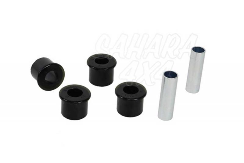 N10 Casquillos Poliurethano Nolathane Ballestas traseras , delantero chasis Nissan Patrol - Kit de 4 casquillos , 