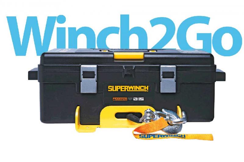 Superwinch WINCH2GO 4000 lbs/12V (cable de acero)