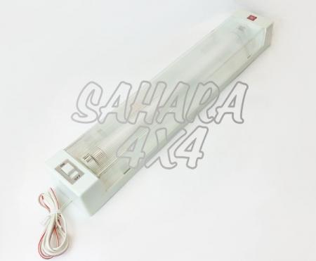 Fluorescente simple 12 v crema