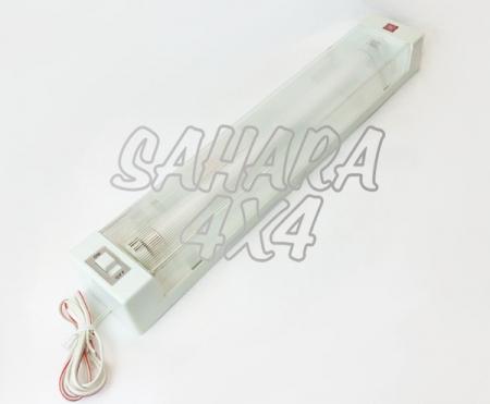 2 v cream single fluorescent