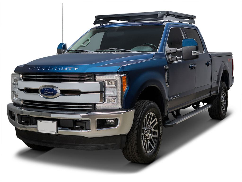 Ford F-250 Super Duty, Crew Cab (1999-2016) Slimline II Roof Rack Kit / Tall - by Front Runner