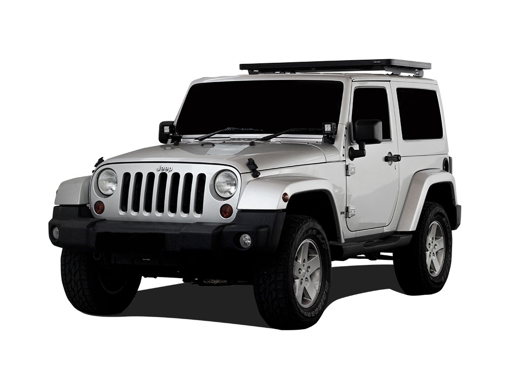 Jeep Wrangler JK 2 Door (2007-2018) Extreme Slimline II 1/2 Roof Rack Kit - by Front Runner