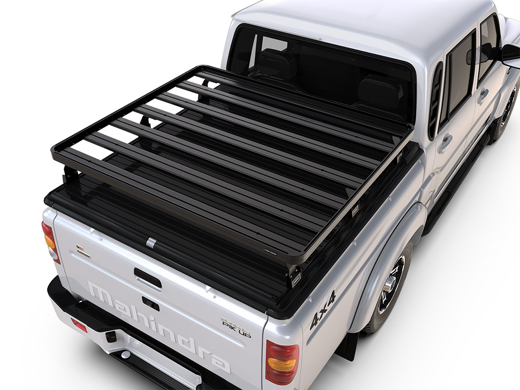 Mahindra Pik-Up Double Cab (2022-Current) Roll Top Slimline II Bed Rack Kit - by Front Runner