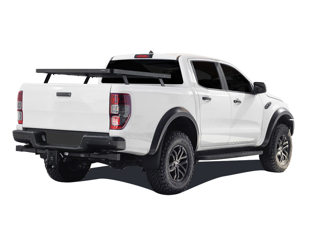 Pickup Roll Top with No OEM Track Slimline II Load Bed Rack Kit / 1425(W) x 1156(L) - by Front Runne