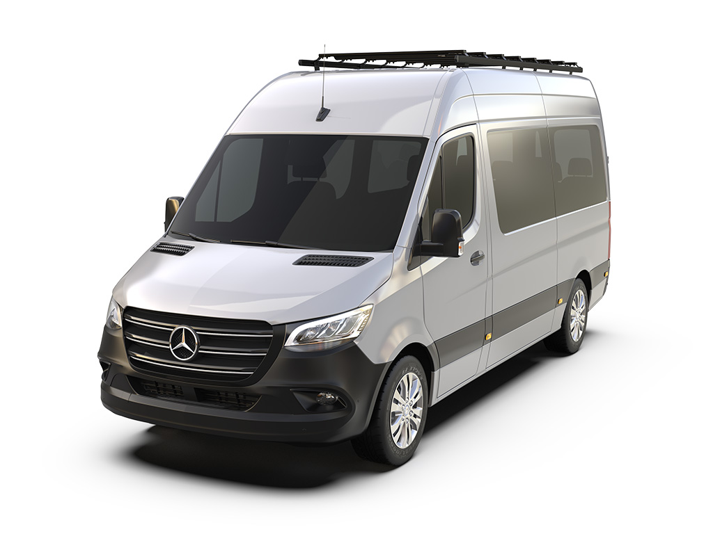 Mercedes Benz Sprinter (L2H2/170in MWB/High Roof) (2007-Current) Slimpro Van Rack Kit - by Front Run