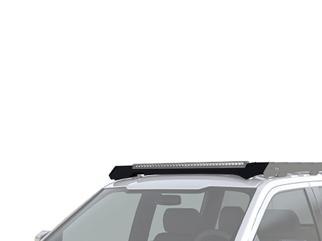 Deflector de viento para barra de luz de 40in de baca Slimsport para Ford F150 Crew Cab (2015-2020) 